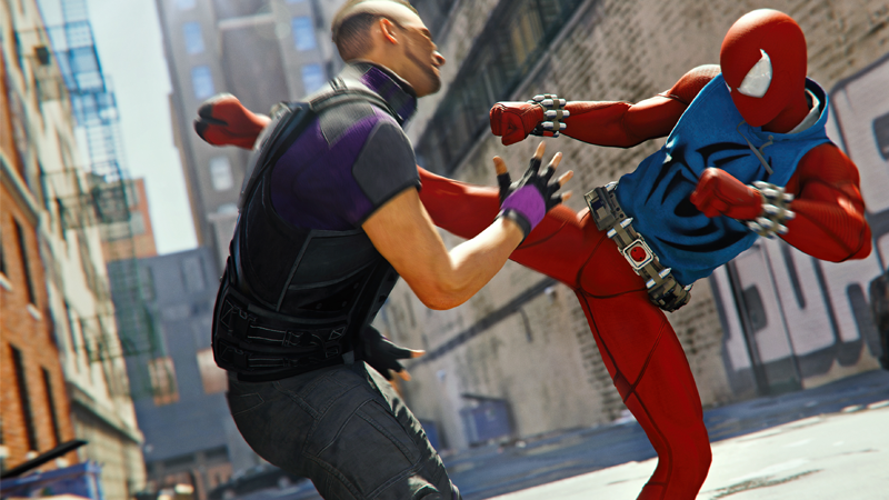 The Scarlet Spider costume is just one of many comics nods fans can unlock in the game.